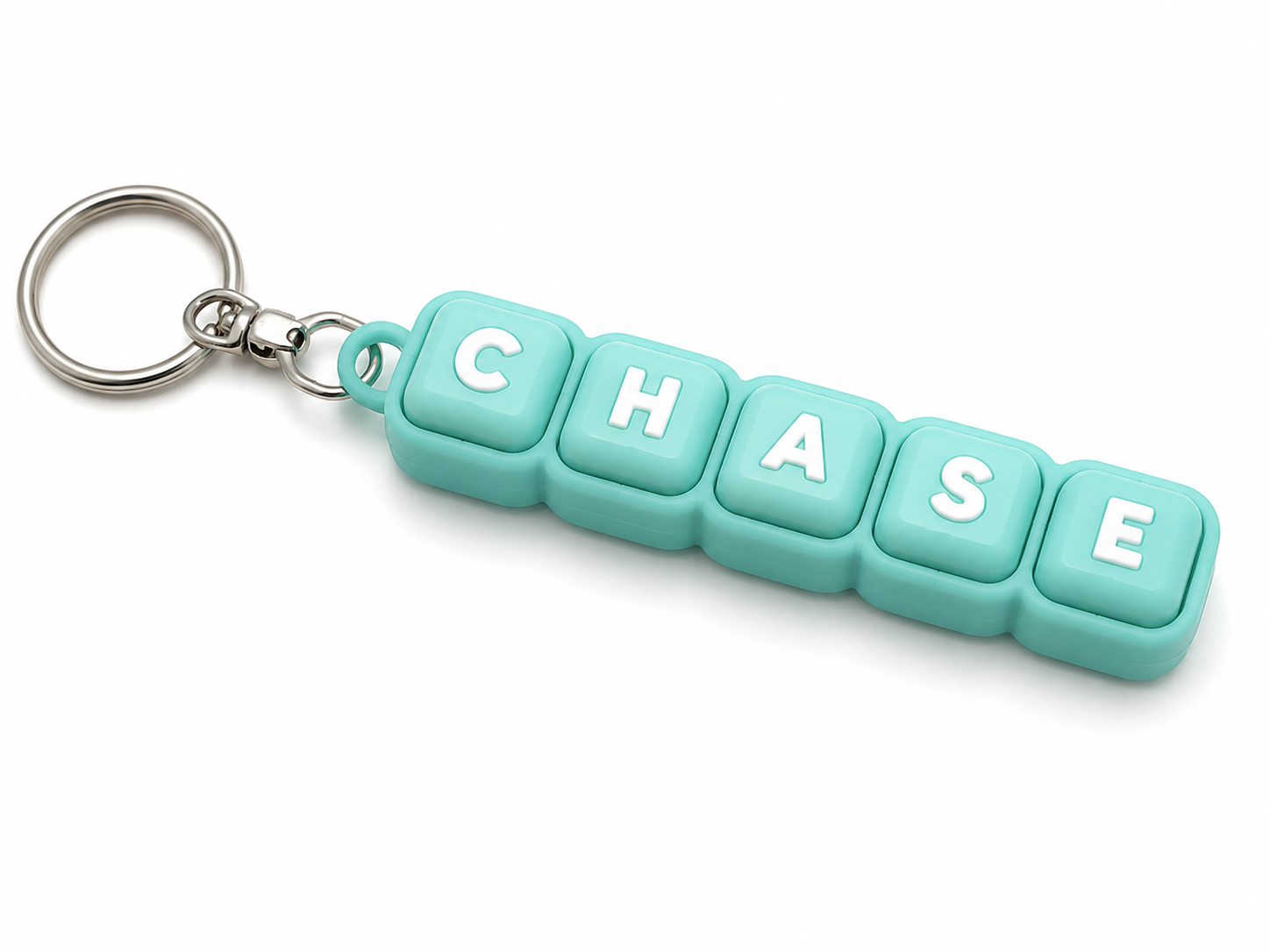 Turquoise chase keychain product photo